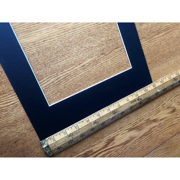 10 New 11x14 inch Black Mats and Protective Sleeves - Picture 5 of 8